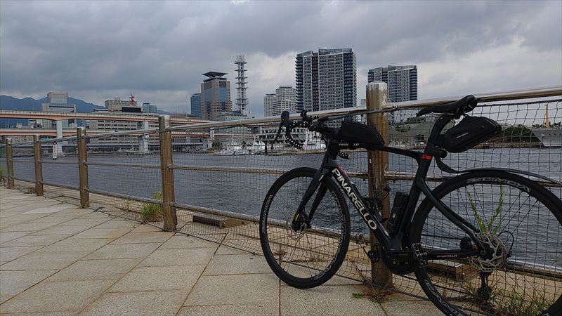 自転車と風景