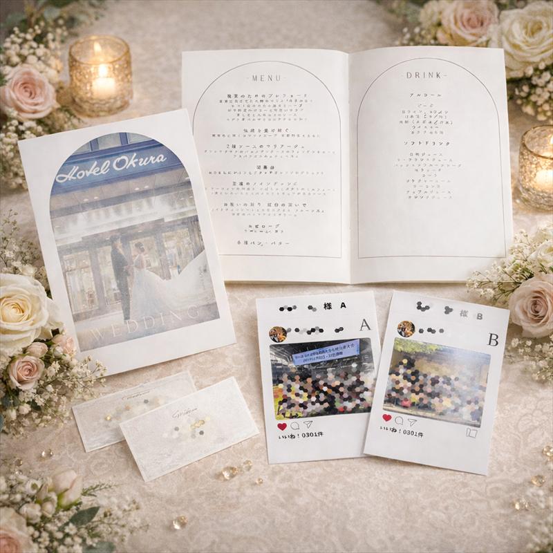 結婚式印刷物
